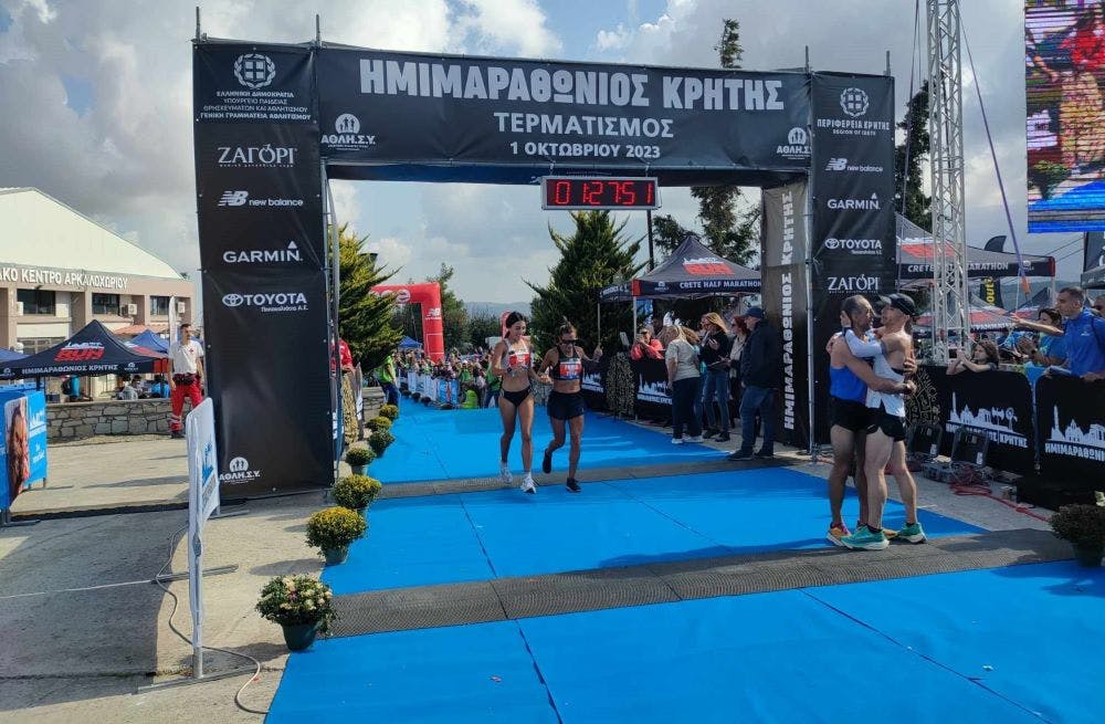 Ημιμαραθώνιος Κρήτης: Συνέτριψε το ρεκόρ διαδρομής ο Ούγγρος Gaspar, νικήτρια η Ολλανδή Wilknes (pics, vid) runbeat.gr